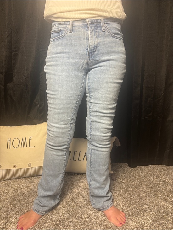 Levi's Denim - Levi's Pale Blue Straight Leg Jeans